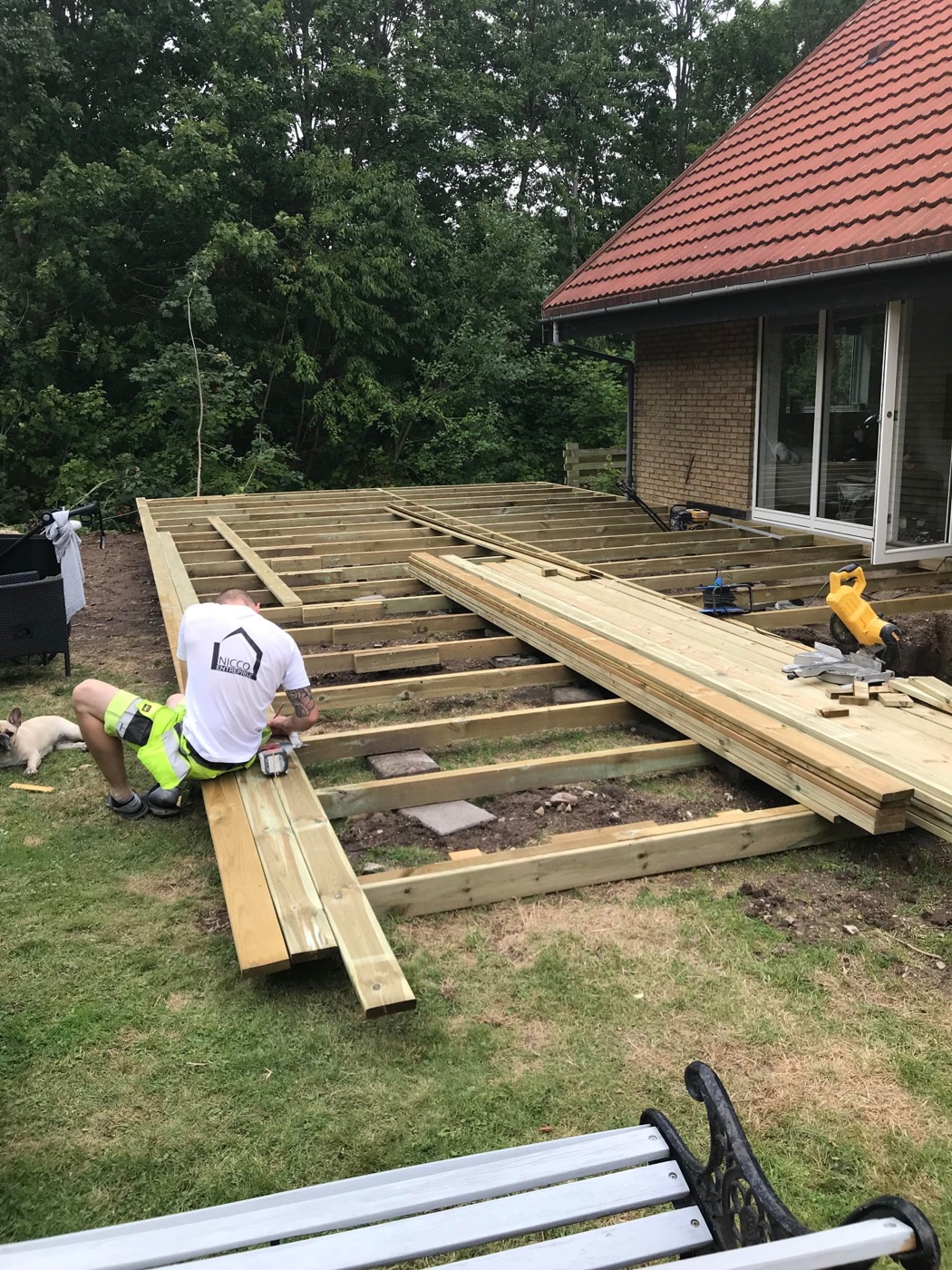 Træterrasse