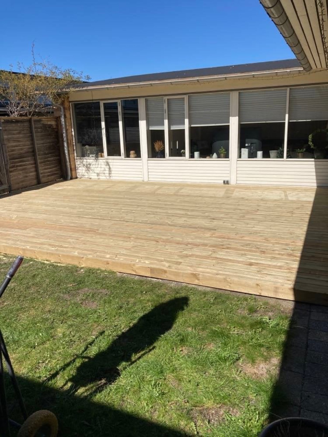 Træterrasse