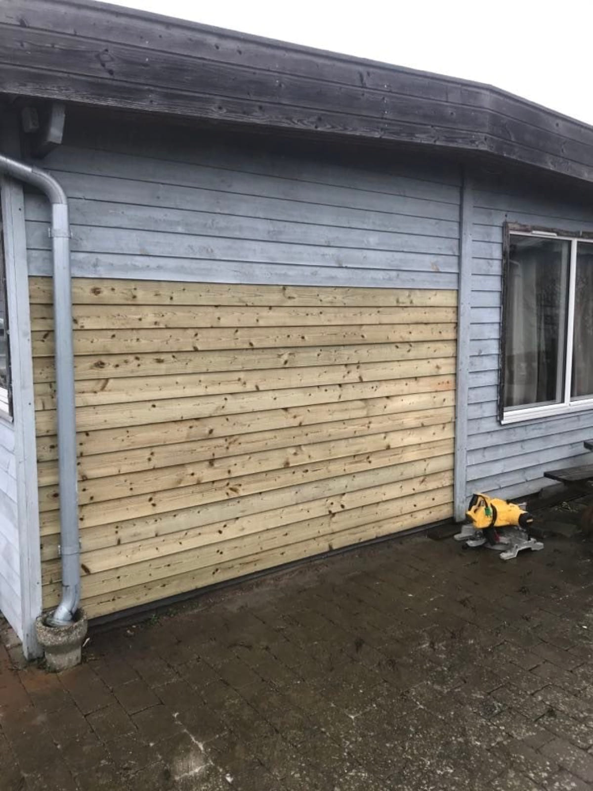 Facade før renovering